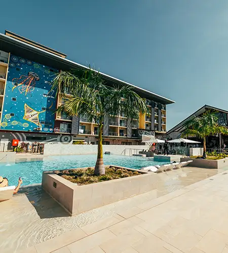 Pool at Novotel Darwin Aiport Hotel